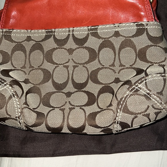 COACH top handle bag with buckle details - Picture 6 of 7